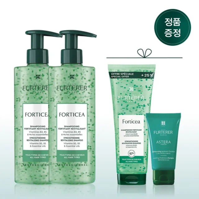 르네휘테르 포티샤 슈퍼 볼륨 샴푸 500ml 듀오